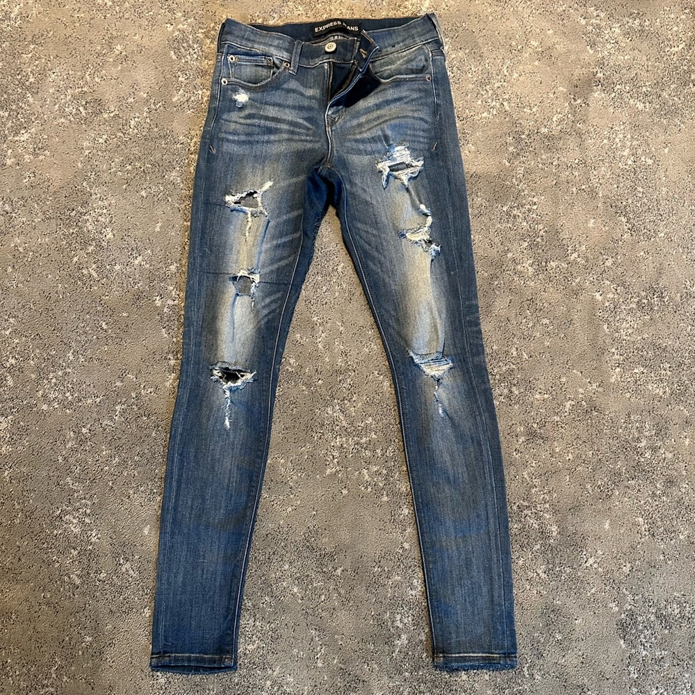 Express Denim Jean / Legging Size 0R